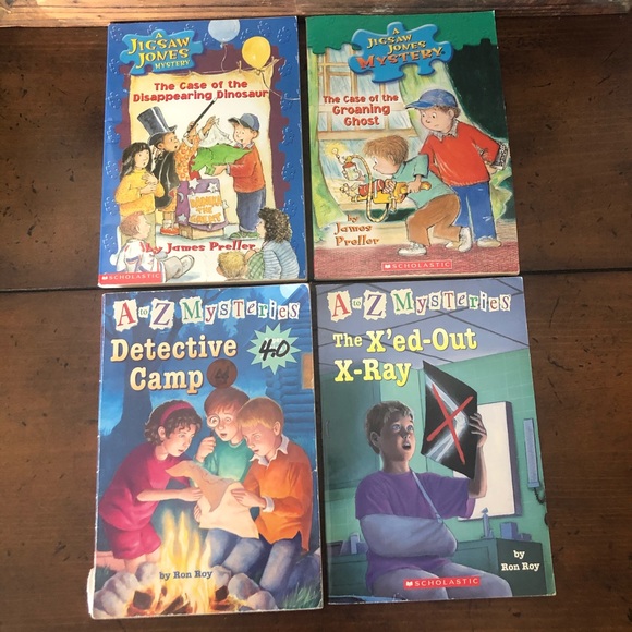 Other | Chapter Books Kids Mystery Lot Of 4 Grade School | Poshmark